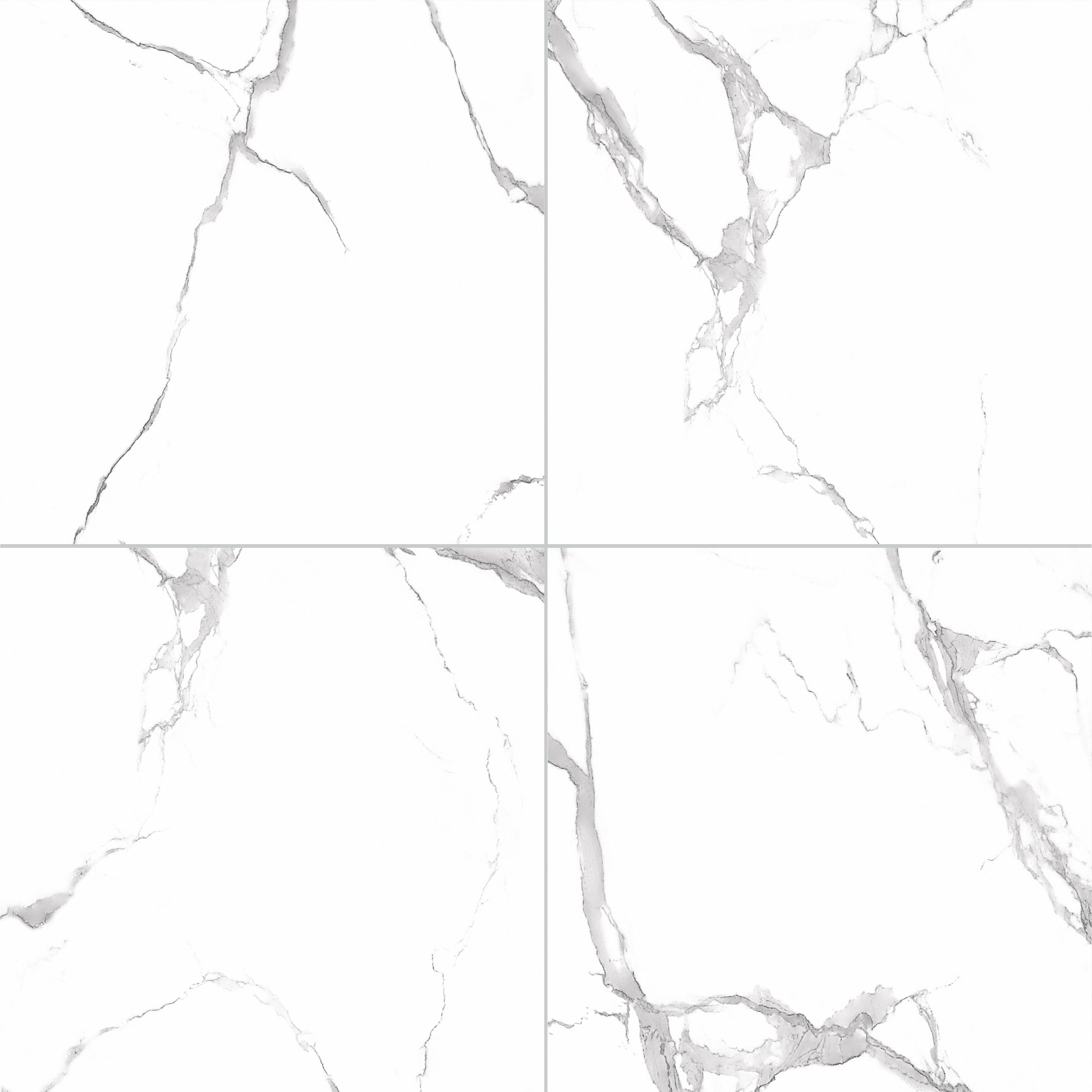 600x600MM/800x800MM Glossy Honed Marble Glazed Porcelain Tile